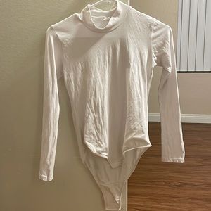 Whisper white bodysuit size small